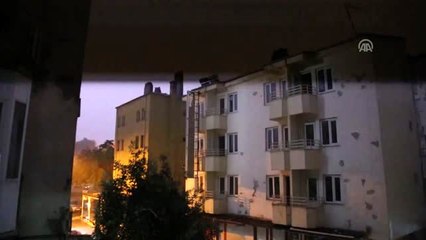 Muğla'da sağanak yağış etkili oldu