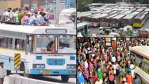 TSRTC Samme : TSRTC Buses To Go Off Road From Today || RTC సమ్మెతో తీవ్రఇబ్బందల్లో ప్రయాణికులు
