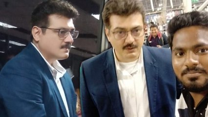 வாவ்.. நம்ம 'தல'யா இது..செம ஹேன்ட்சம்! வைரலாகும் நியூ லுக்! | Ajith New Look Photos viral