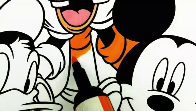 (pinturas) colorindo lindos desenhos de mykey mause pateta e pato Donald Margarida _heart_eyes__kissing_heart__heart_eyes__blus