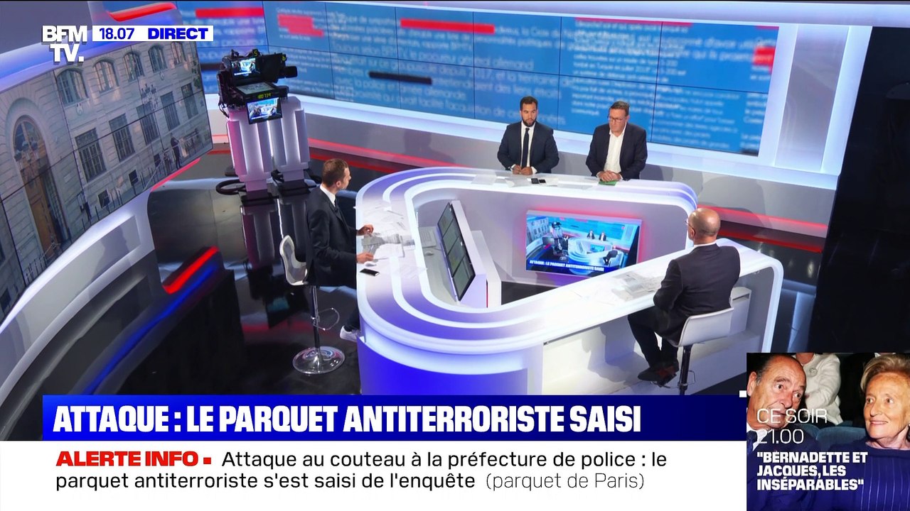 Attaque au couteau à la préfecture de police de Paris: le parquet antiterroriste saisi - 04/10