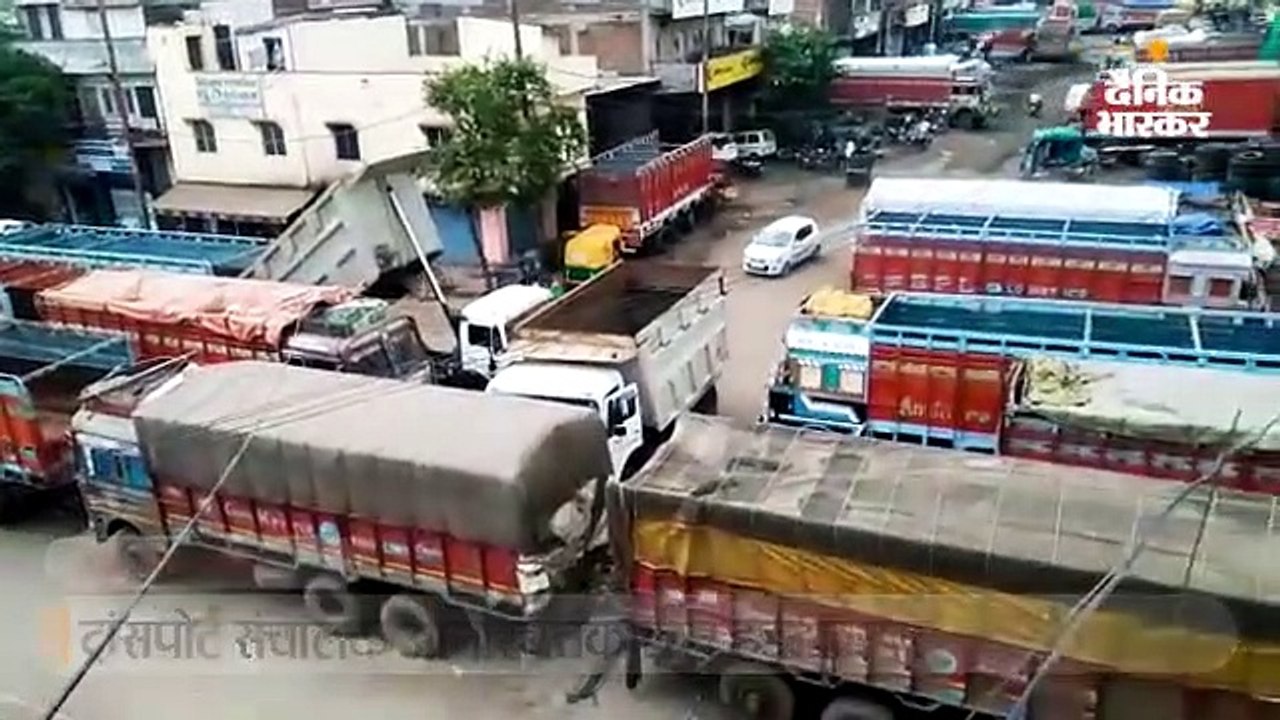 प्रदेशभर के डेढ़ लाख ट्रकों के पहिए थमे, दो-तीन...