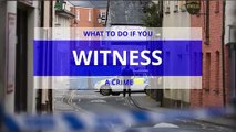 What to do if you witness a crime