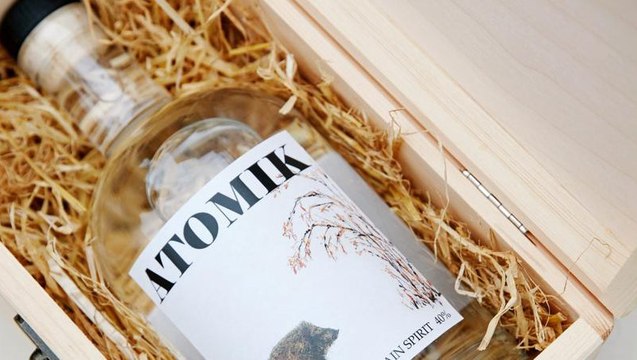 ATOMIK, une vodka créée à partir de céréales radioactives de Tchernobyl