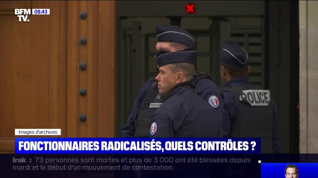 Quels sont les contrôles existants contre la radicalisation dans la police?