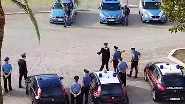 Lamezia Terme - I carabinieri rendono omaggio poliziotti uccisi a Trieste (05.10.19)