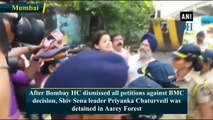 Aarey Forest protest: Police detains Shiv Sena leader Priyanka Chaturvedi