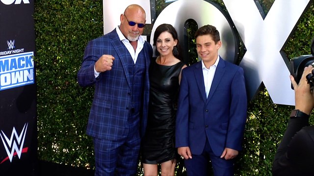 Bill Goldberg WWE 20th Anniversary Celebration Event Blue Carpet