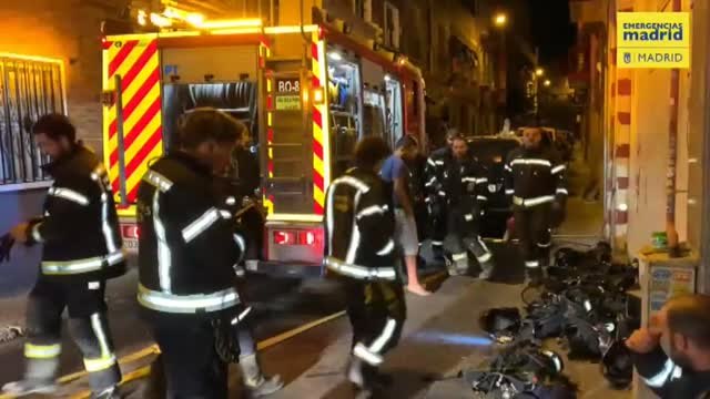 Muere un joven al incendiarse su trastero en el madrileño barrio de Vallecas