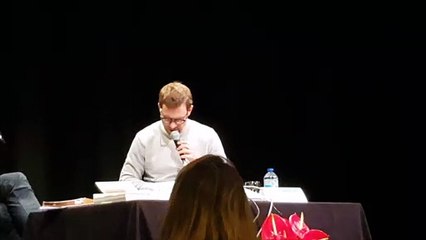 Festival international de géographie de Saint-Dié : Nicolas Mathieu lit un extrait de son livre