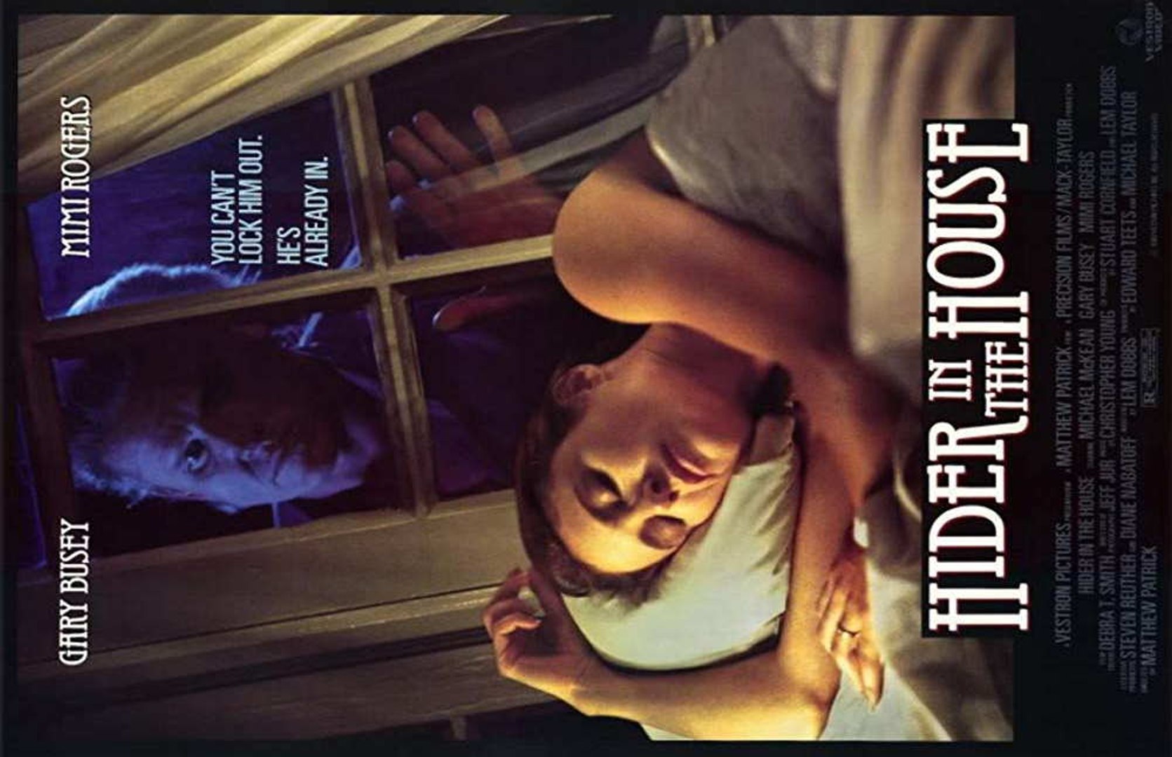 Hider in the House Movie (1989) - Gary Busey, Mimi Rogers, image size:1671x1080