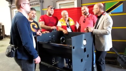 Burhaniyeliler, Tanzanyalı yetimler için tel örme makinesi yaptı