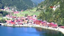 Trabzon uzungöl'de yapılar boşaltılmayınca yıkım başlamadı