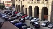 Bologna - Poliziotti uccisi a Trieste, l'omaggio Carabinieri (05.10.19)