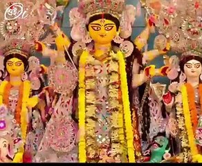 सौरव गांगुली और धर्म पत्नी डोना गांगुली द्वारा देवी आराधना