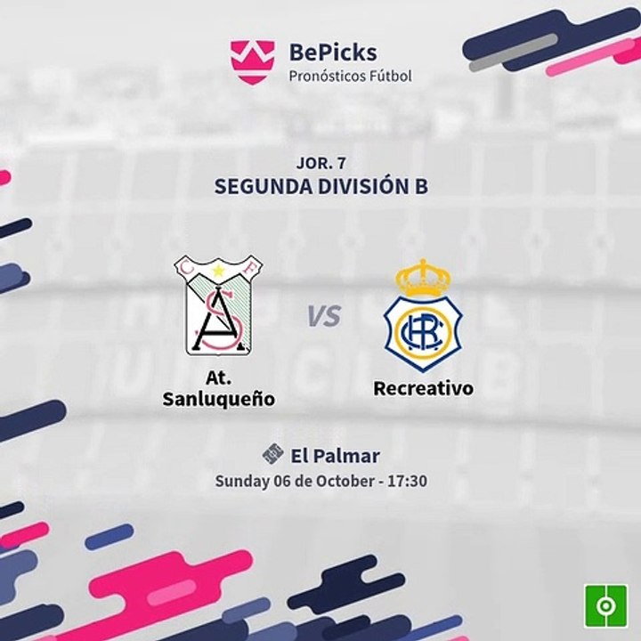 At. Sanluqueño vs Recreativo Los Numeros De La Previa.