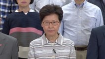 Hong Kong Chief Executive Carrie Lam condemns overnight violence