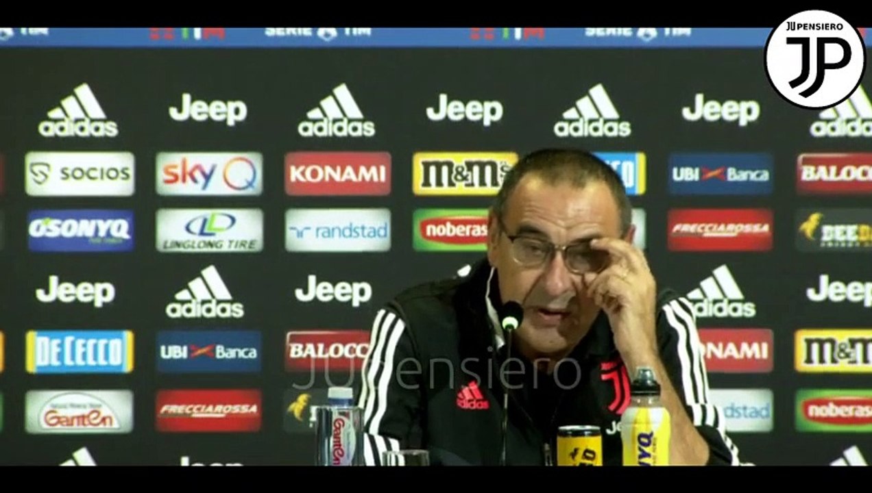 Conferenza stampa SARRI pre INTER-JUVENTUS "Conte tra i grandi... Su Dybala-Higuain..." - 05.10.2019