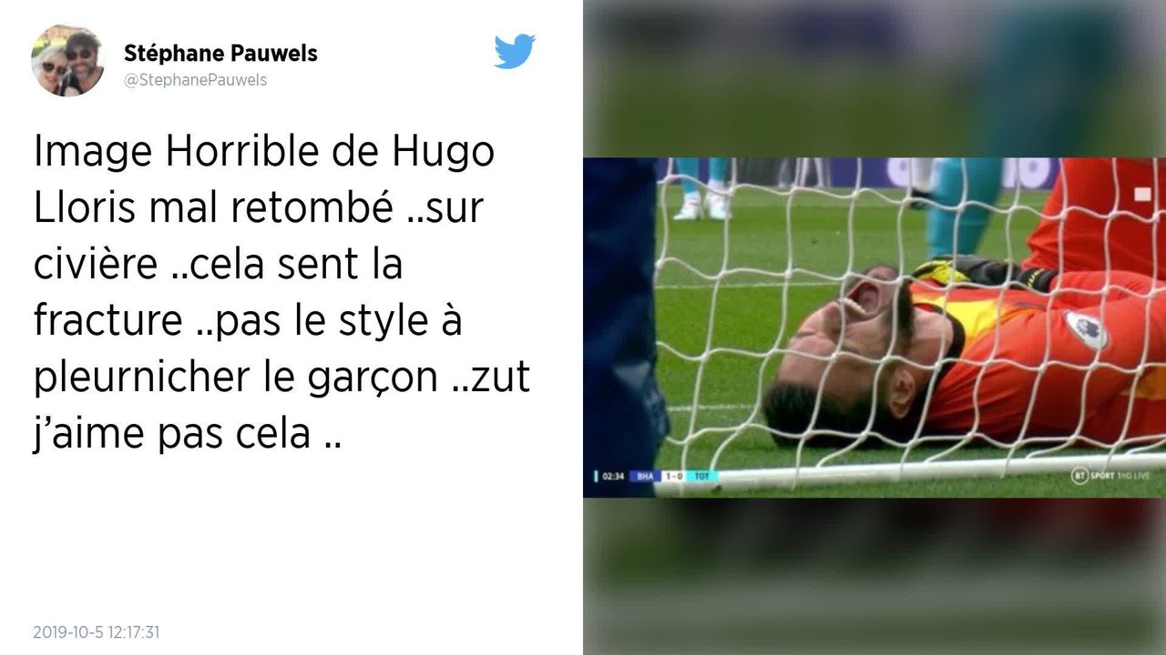Équipe de France. Terrible blessure pour Hugo Lloris, sorti sur civière avec Tottenham