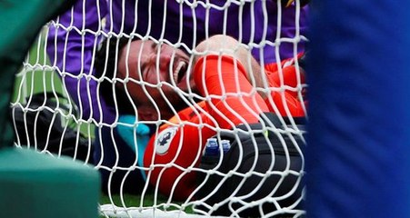 Lloris'in maçta kolu kırıldı, acı içinde sahayı terk etti! Oksijen tüpüyle hava verildi