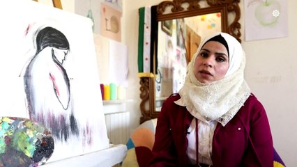 رسامة كاريكاتير تحمل القضية السورية إلى العالم - سوريا