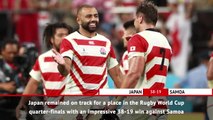 Fast Match Report - Japan v Samoa