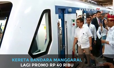 Kereta Bandara Manggarai, Lagi Promo Rp 40 Ribu