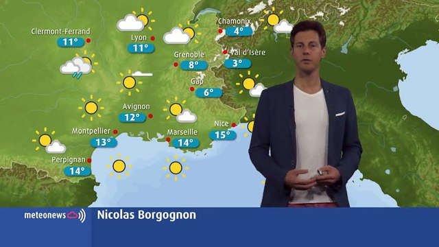 Votre météo de ce dimanche 6 octobre : temps nuageux