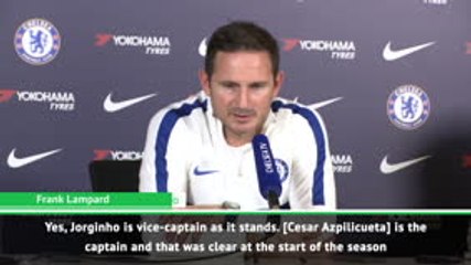 It's important for Jorginho to learn English - Lampard