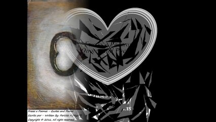 Você jogou fora a chave do meu coração que te dei... [Frases e Poemas]