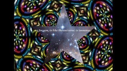 The longing I have for you, is like the universe [Quotes and Poems]