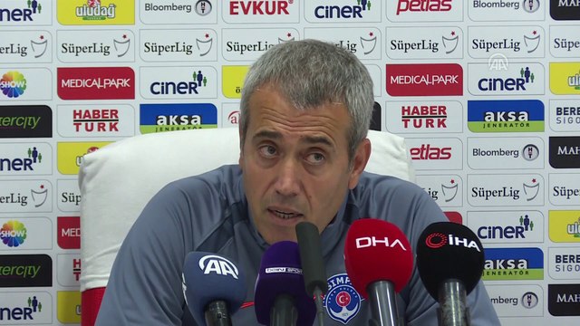 Kasımpaşa-Konyaspor maçının ardından - Kemal Özdeş - İSTANBUL