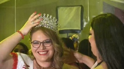 La ingeniera Ofelia Zelaya se corona como la nueva Miss Gordita Paraguay