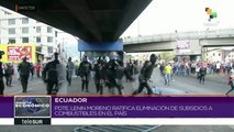 Ecuador: Moreno ratifica eliminación de subsidios a combustibles