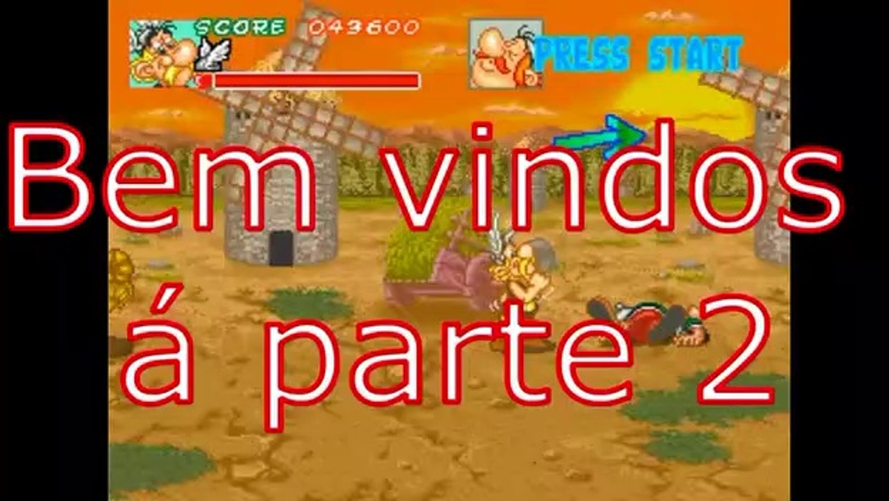Hoje vamos jogar - ASTERIX - o final