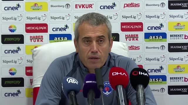 Kasımpaşa-Konyaspor maçının ardından - Kemal Özdeş