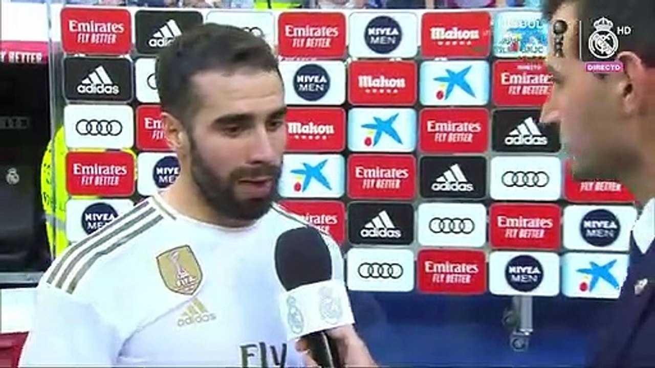 Carvajal: "Cuando nos hemos visto en dificultades hemos dado un paso adelante"