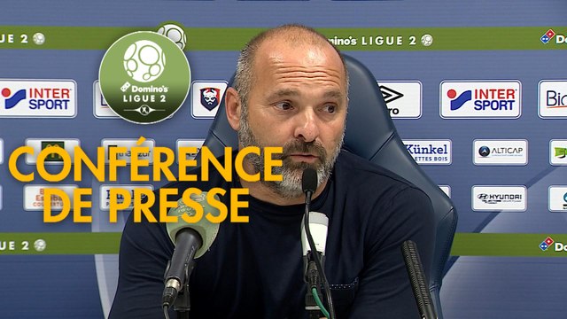 Conférence de presse SM Caen - Châteauroux (1-1) : Pascal DUPRAZ (SMC) - Nicolas USAI (LBC) - 2019/2020