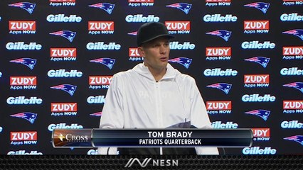 Tom Brady On Patriots' Offensive Line Protection