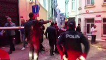 Beyoğlu'nda 4 katlı metruk binada çökme