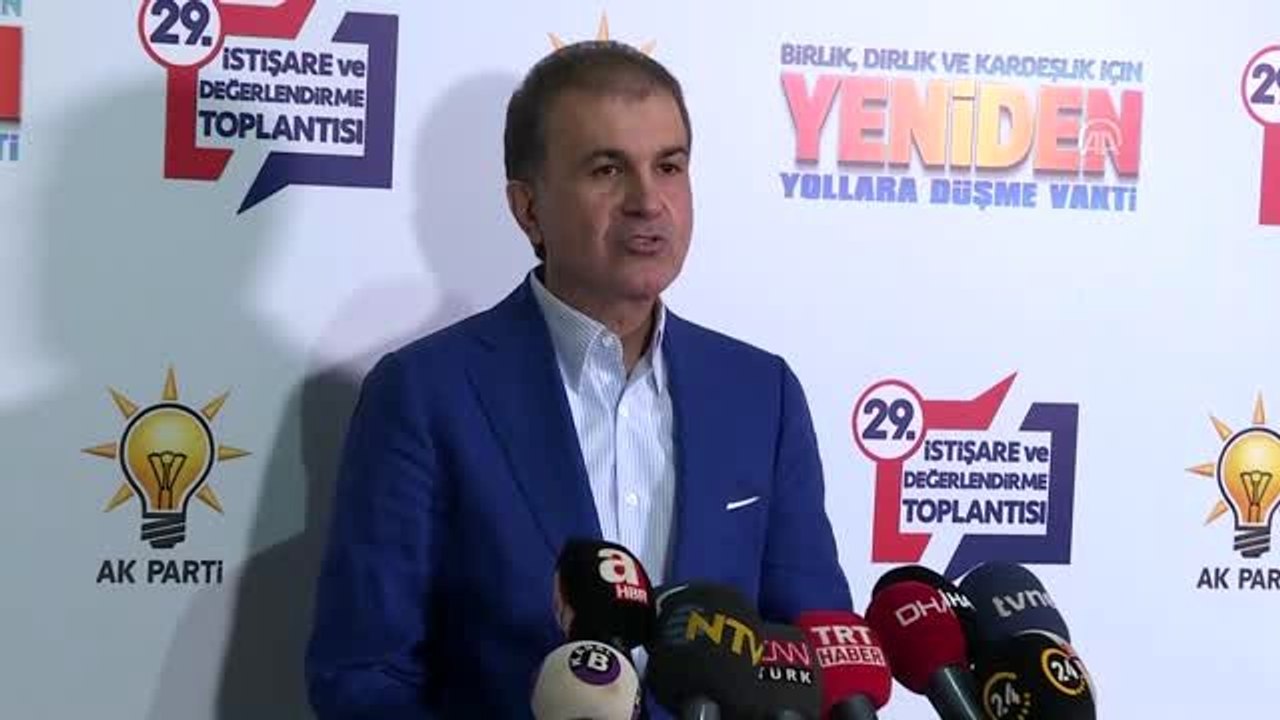 AK Parti Sözcüsü Çelik: "Yeni bir insan hakları eylem planı hazırlanacak"