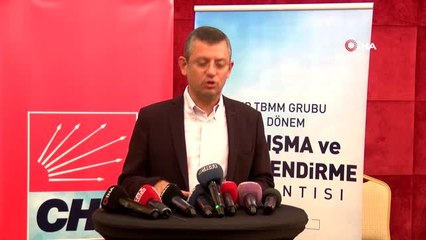 CHP Grup Başkanvekili Özel: "Grup iç yönetmeliğinde 52 maddede değişlik yaptık"