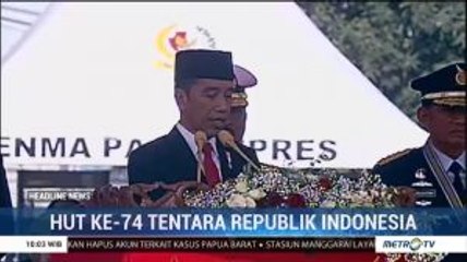 Presiden Naikkan Anggaran TNI Rp131 Triliun pada 2020