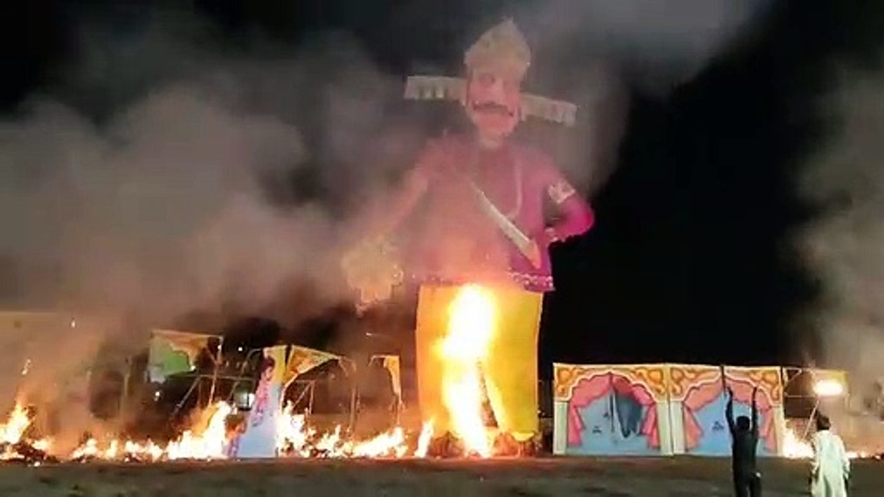 दशहरा मैदान रावण दहन 2019