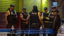 Guayaquil: la Policía controló desmanes y capturó a varios líderes de hechos vandálicos