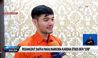 Terkuak! Pedangdut Daffa D’Academy Pakai Narkoba Karena Stres Sepi "Job"