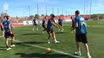 La Selección ya se entrena a las órdenes de Robert Moreno