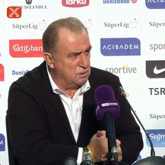 Fatih Terim: "Başka hakem mi kalmadı?"