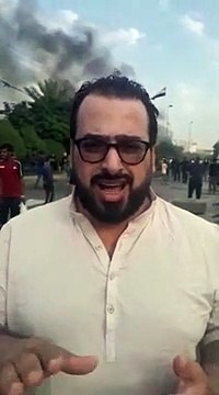رسالة من #منتظر_الزيدي الذي صفع #المالكي بقندورة علي وجهه