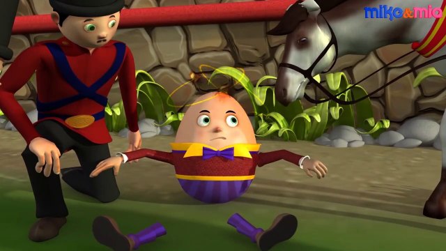 Humpty Dumpty Sat on a Wall | 3D Animated English Rhyme for Children By HD NURSERY RHYMES